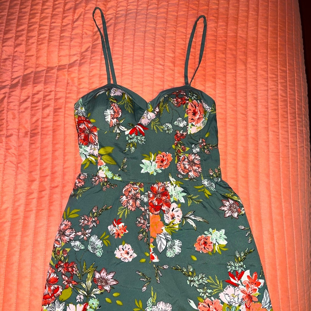 Floral jumpsuit